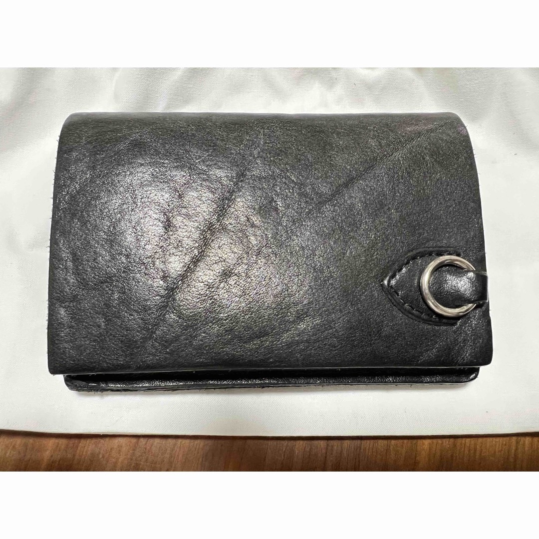 JP SHOULDER GARMENT-DYED 2FOLD WALLET