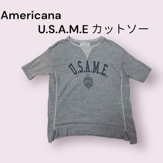 アメリカーナ(AMERICANA)のAmericana カットソー(カットソー(長袖/七分))