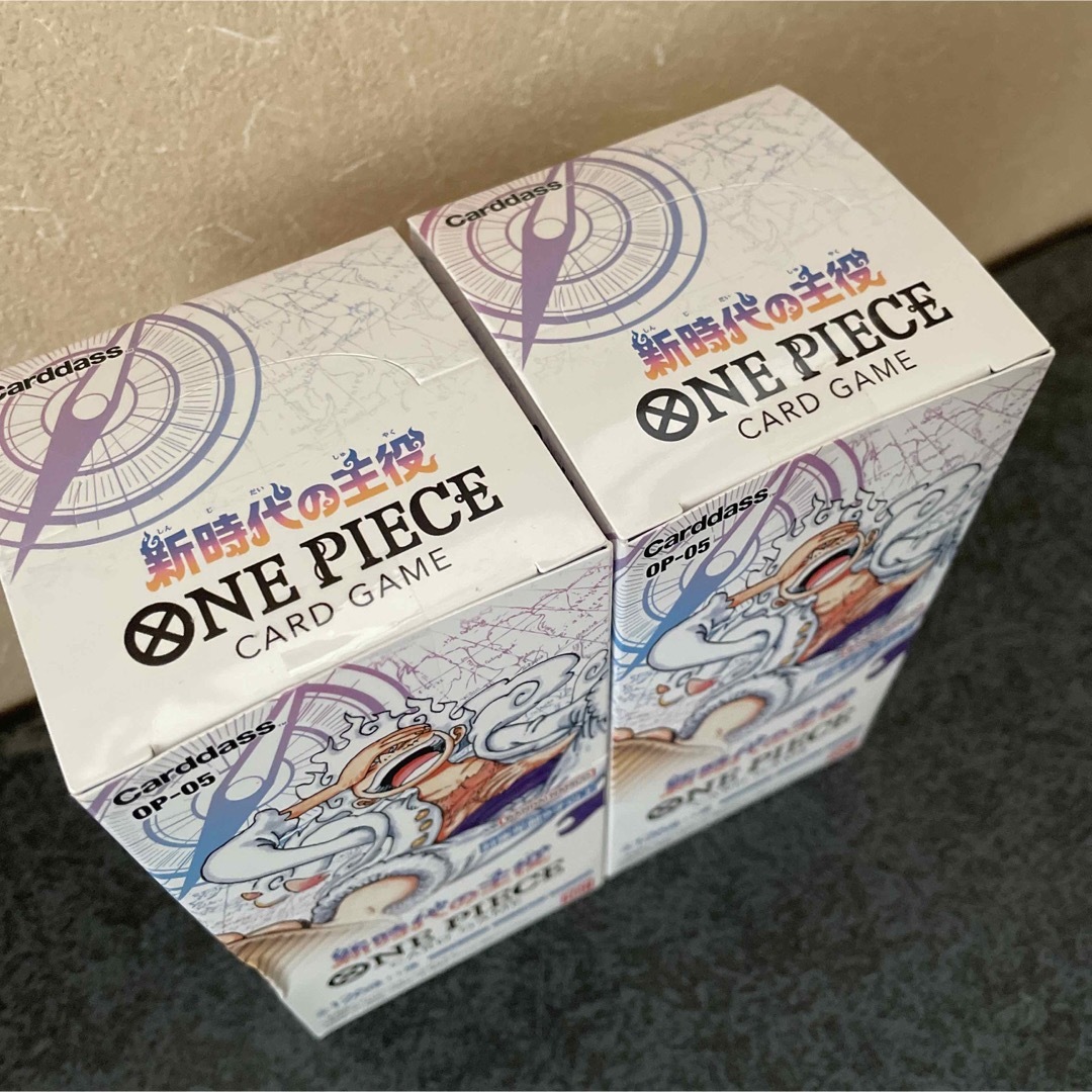 ONE PIECE - ワンピースカード 新時代の主役 未開封2BOX テープ付きの