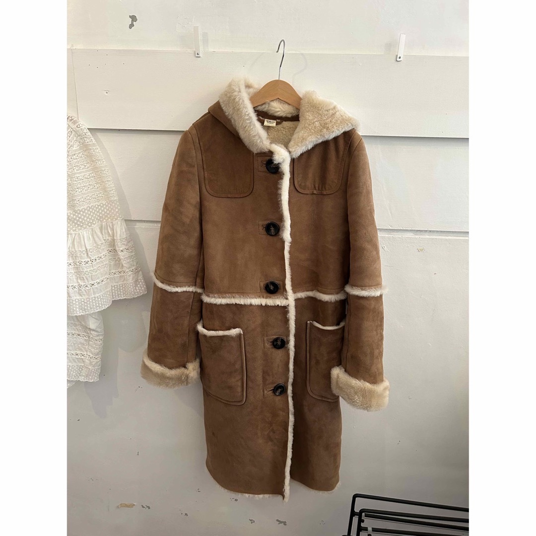 最終お値下げ10/13  🐫  🏉    RonHerman mouton coat. | フリマアプリ ラクマ