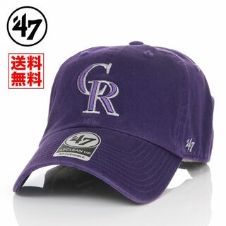 フォーティセブン(47 Brand)の【新品】47BRAND キャップ コロラド ロッキーズ 帽子 紫(キャップ)