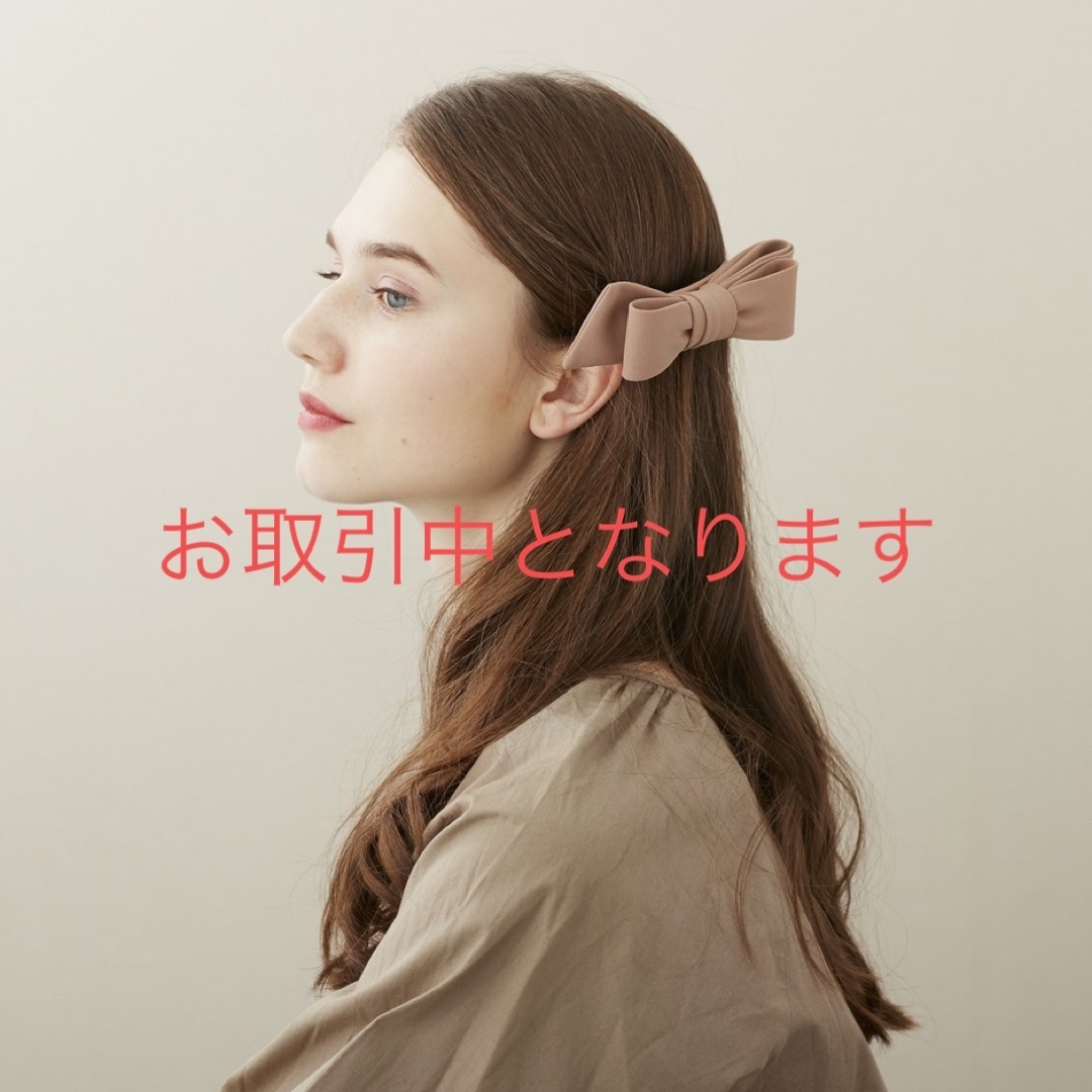 Alexandre de Paris - 新品 アレクサンドルドゥパリ リボン バレッタ Alexandre de Paris - 新品 アレクサンドルドゥパリ リボン バレッタ
