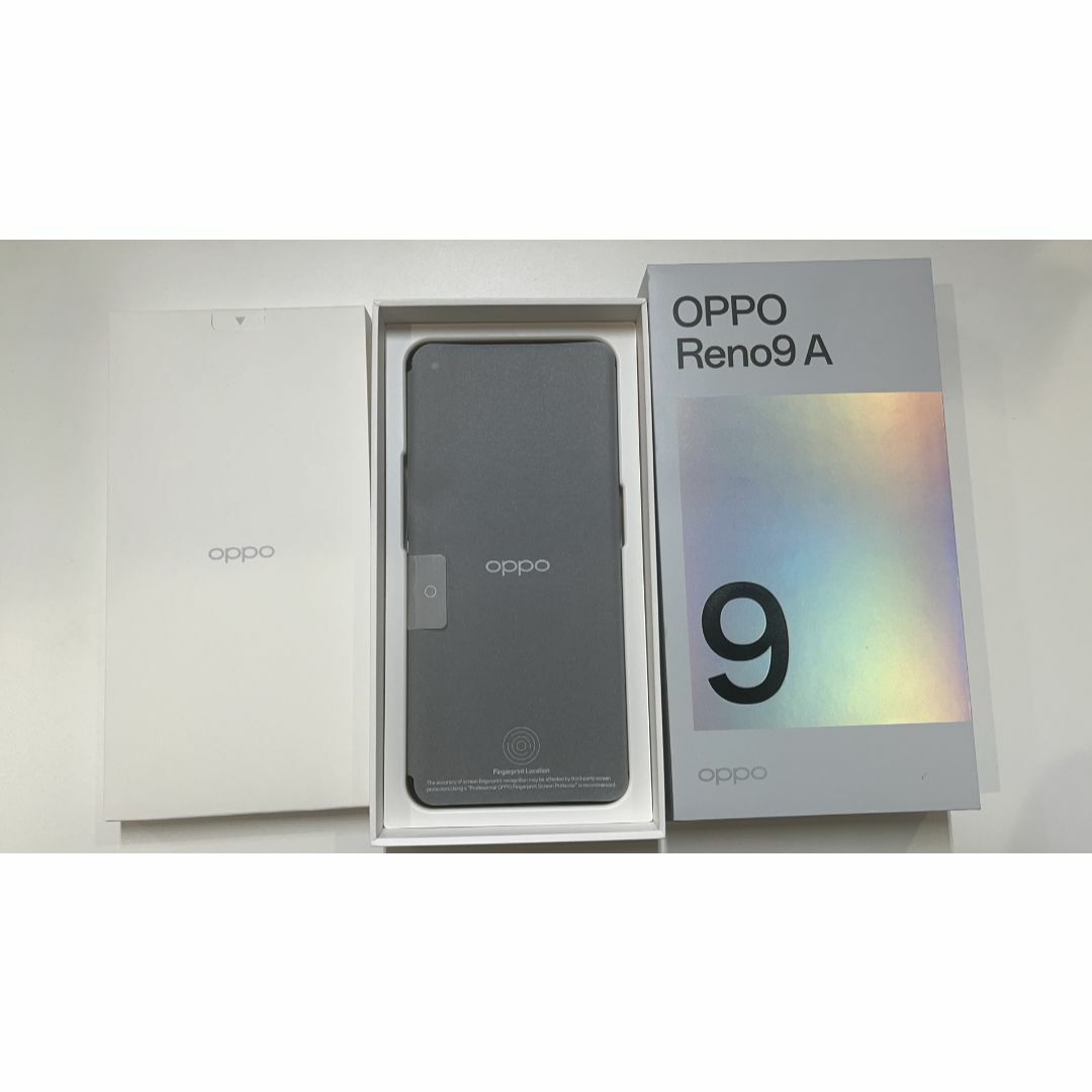 OPPO Reno9 A ナイトブラック 128 GB Y!mobile 未開封 - 携帯電話