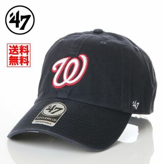 フォーティセブン(47 Brand)の新品 47BRAND W ワシントン ナショナルズ キャップ 紺 帽子(キャップ)
