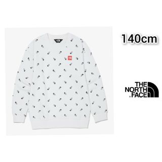 ザノースフェイス(THE NORTH FACE)のTHE NORTH　FACE　KIDS 　スウェット 140cm ホワイト(Tシャツ/カットソー)