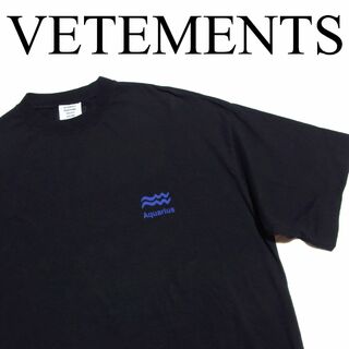 18SS VETEMENTS ヴェトモン 星座 Tシャツ XS オーバーサイズ