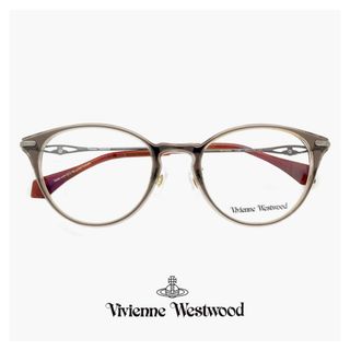 ヴィヴィアンウエストウッド(Vivienne Westwood)の【新品】 ヴィヴィアン ウエストウッド メガネ 40-0006 c02 49mm レディース Vivienne Westwood 眼鏡 女性 40-0006 ボストン 型 アジアンフィット モデルc(サングラス/メガネ)