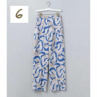 6 roku SATIN PANTS サテンパンツ ライラック - カジュアルパンツ
