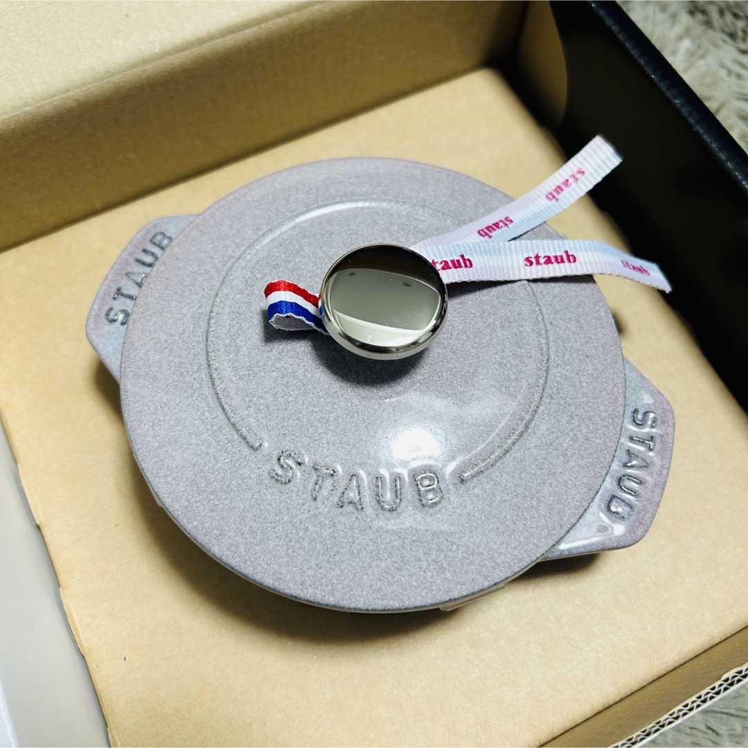 STAUB - 【レア】ストウブ ゴハン 1合 Sサイズ シフォンローズ STAUB