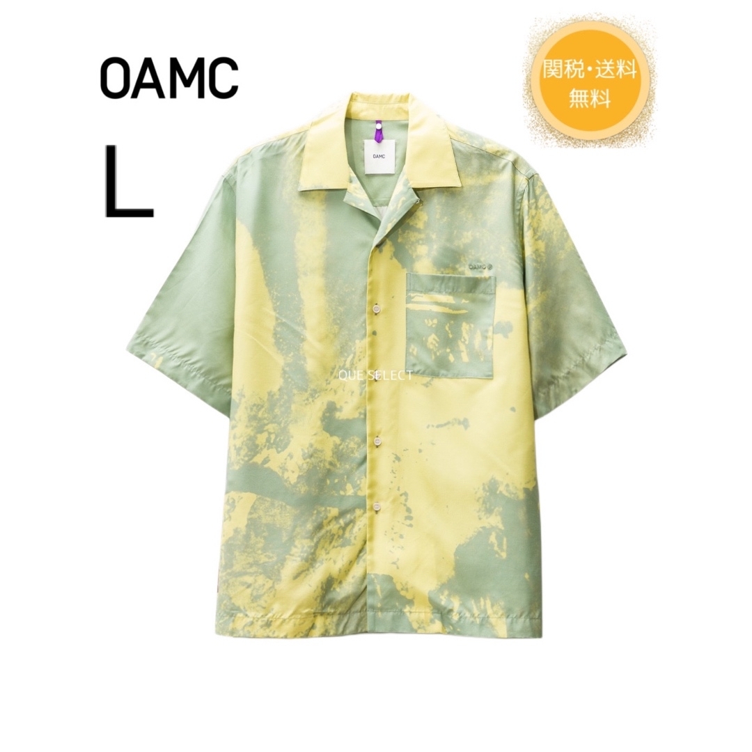 新品未使用　23SS OAMC BOX SHIRT