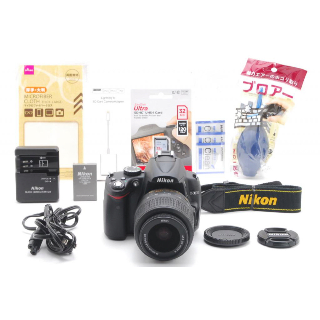 Nikon - ❤️ボディ新品級✨ショット数4433回！iPhone転送☆ニコン