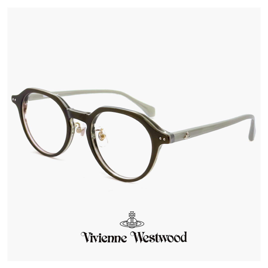 【新品】 ヴィヴィアン ウエストウッド メガネ 40-0008 c03 47mm レディース Vivienne Westwood 眼鏡 女性  40-0008 ブランド クラウンパント型 フレーム オーブ アジアンフィット モデル | フリマアプリ ラクマ