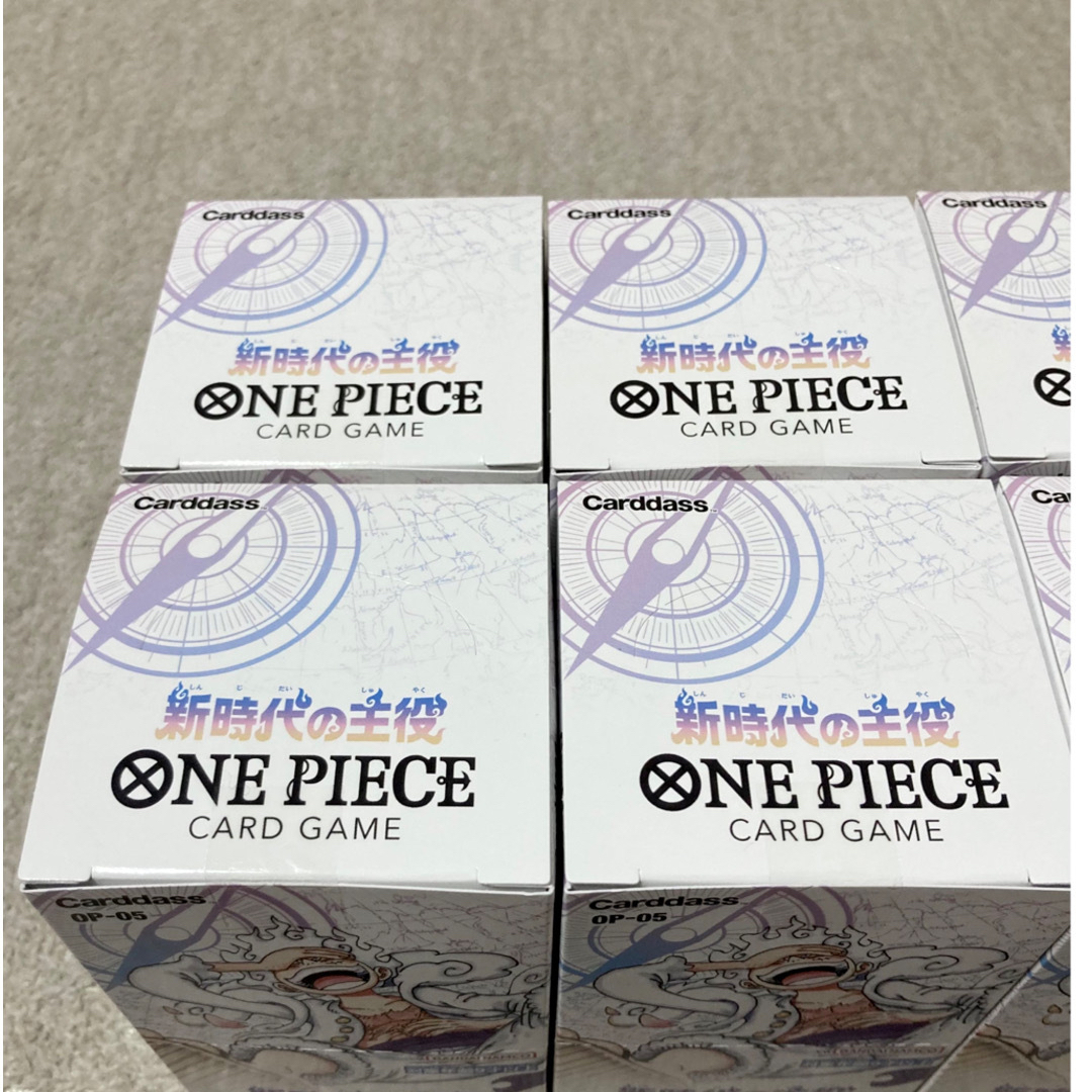 ワンピースカードゲーム　新時代の主役　8box　テープ付き　未開封品