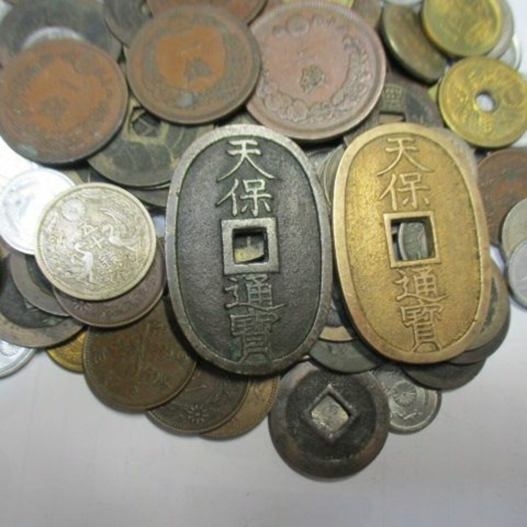 【竜一銭銅貨】100枚 古銭 硬貨