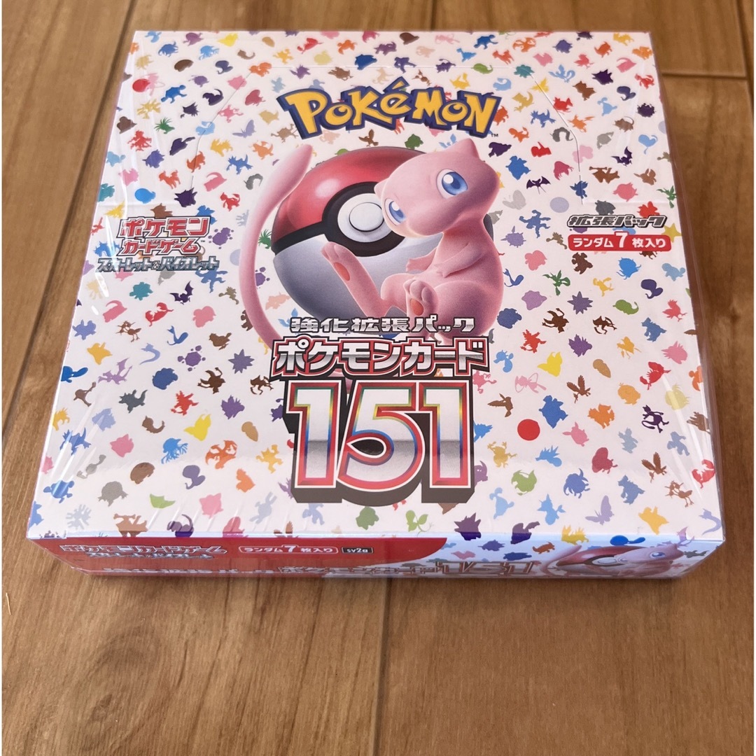 ポケモンカード151 シュリンク付き　1BOX