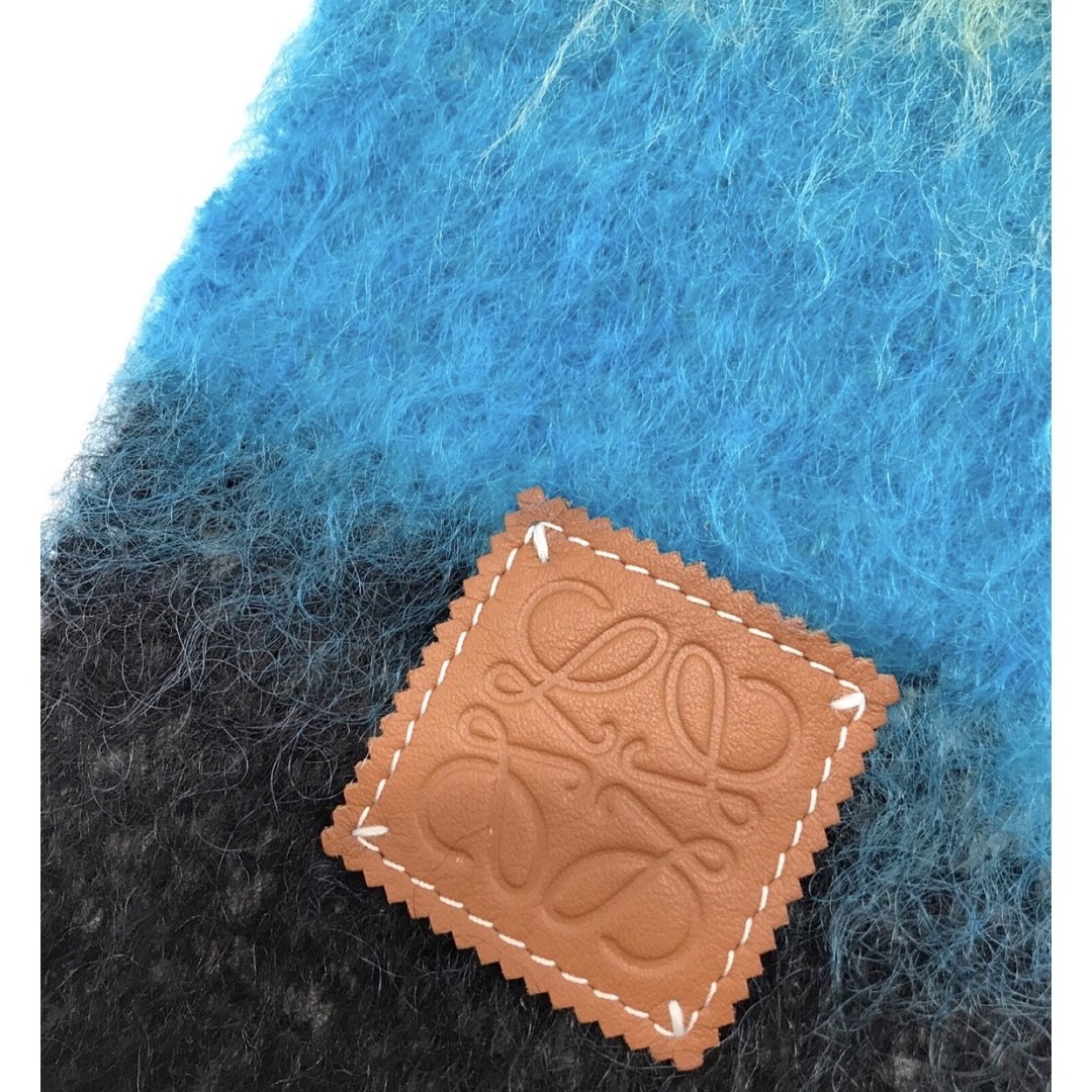 LOEWE - LOEWE ロエベ マルチストライプマフラー マフラー モヘア