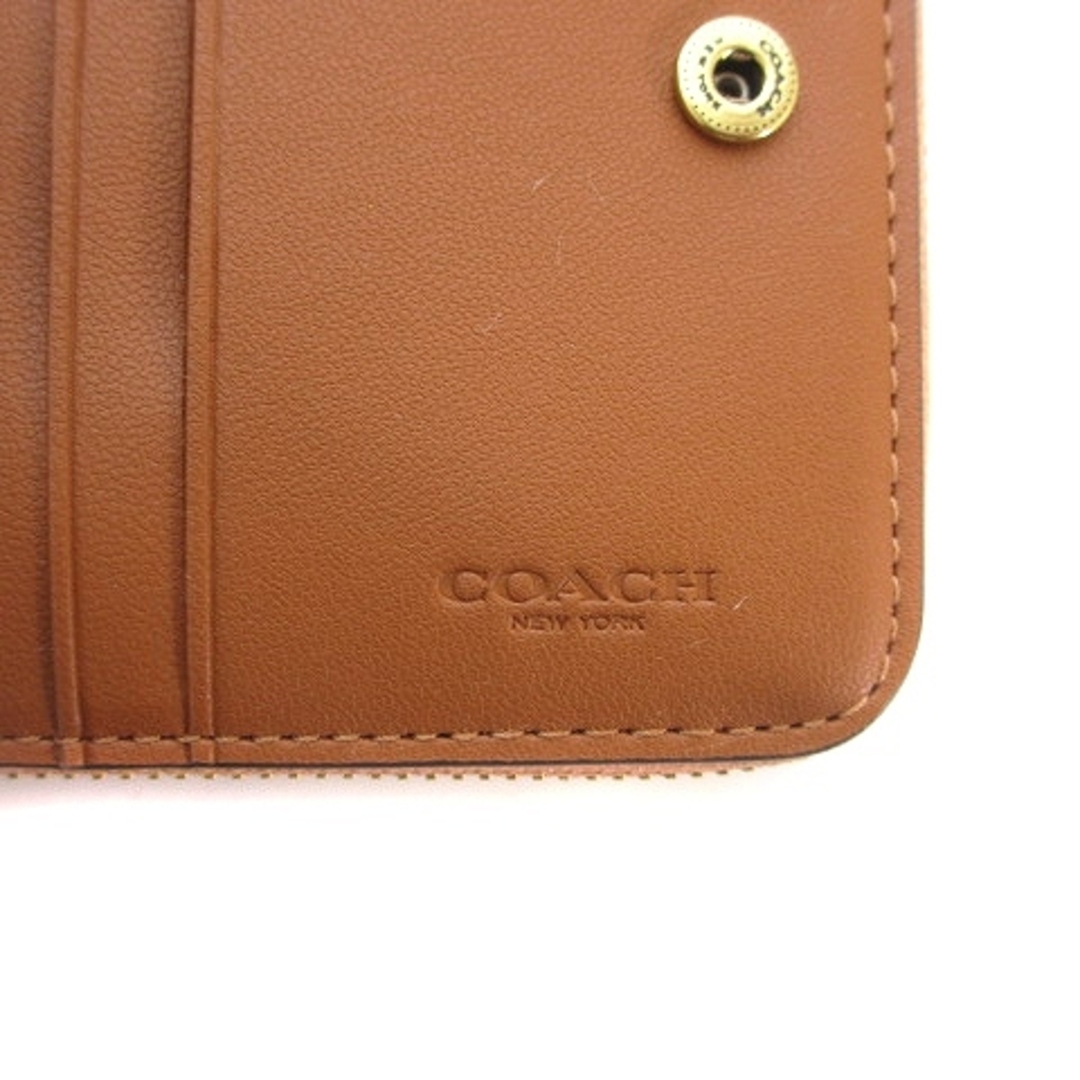 COACH(コーチ)のコーチ CD717 ビルフォールド ウォレット 二つ折り財布 オレンジ レディースのファッション小物(財布)の商品写真