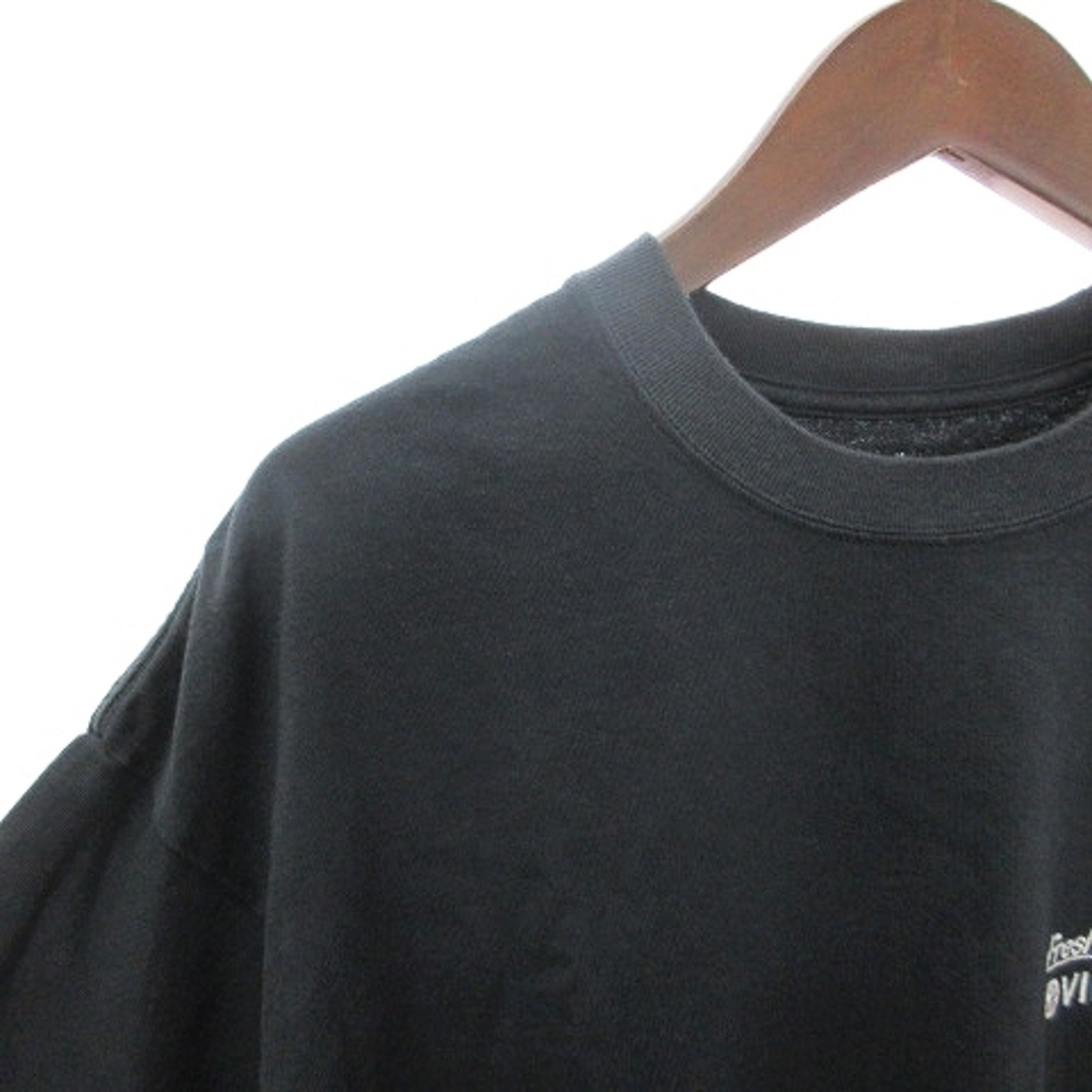 フレッシュサービス VIBTEX コラボ Tシャツ 半袖 ダークグレー M 2