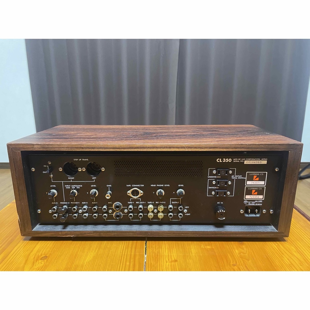 LUXMAN プリアンプ CL350 2