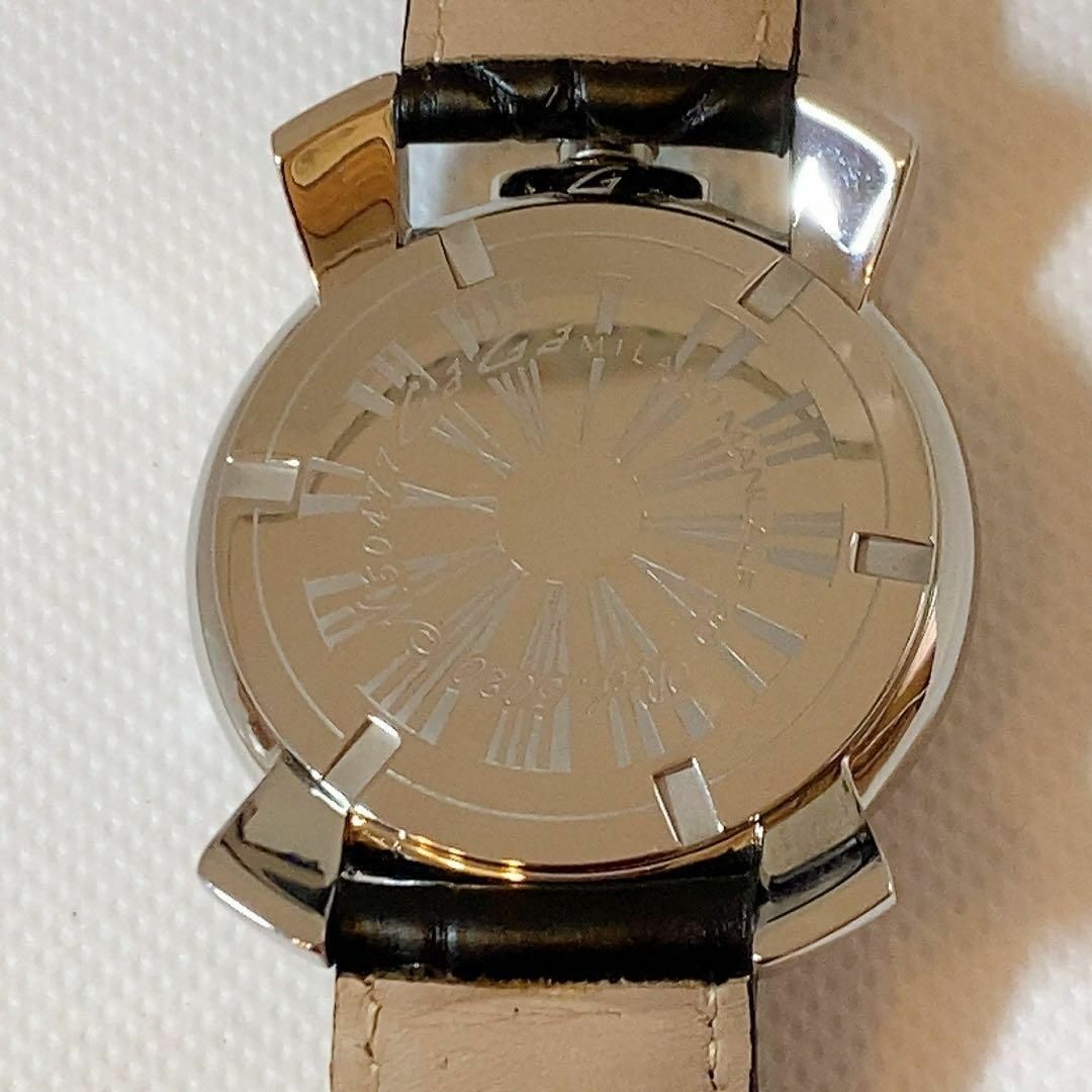 腕時計メンズレディースGagaガガミラノマヌアーレ40男性用イタリアブランド