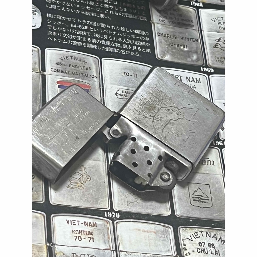 ベトナムZIPPO】本物 1970年製ベトナムジッポー「ラブ＆ハート