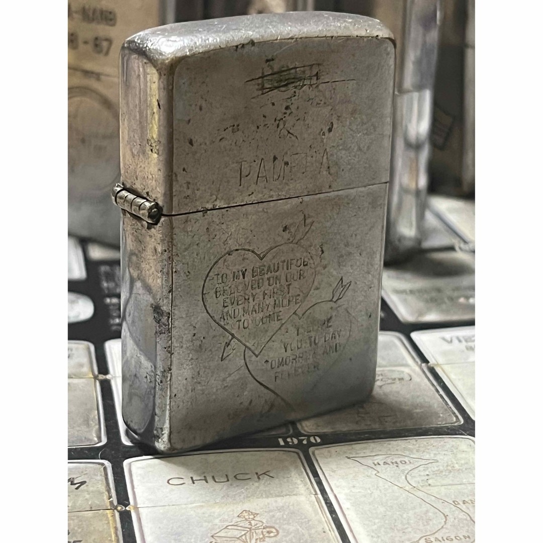 ベトナムZIPPO】本物 1965年製ベトナムジッポー「ヌードモデル