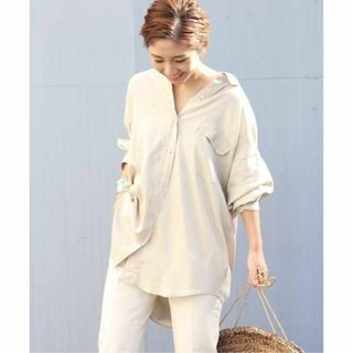 plage  Military washシャツトップス