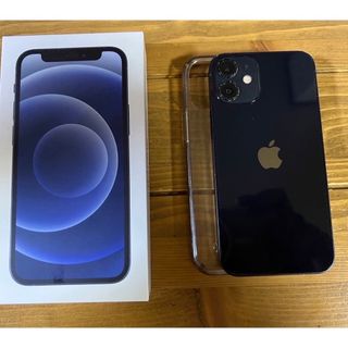 アイフォーン(iPhone)のiPhone12mini 128GBブラック　SIMフリー(スマートフォン本体)