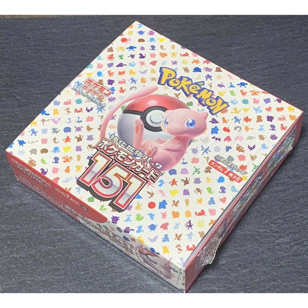 シュリンク付き未開封品】ポケモンカードBOX◇151 シュリンク付き シュリンク付き未開封品】ポケモンカードBOX◇151 シュリンク付き