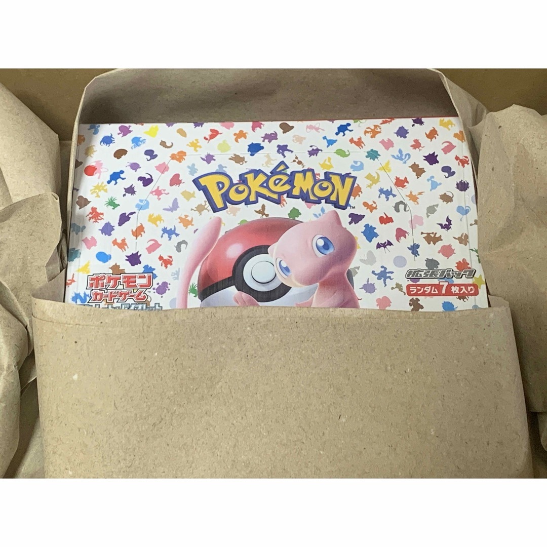 大人気 【シュリンク付き未開封品】ポケモンカードBOX◇151 シュリンク付き