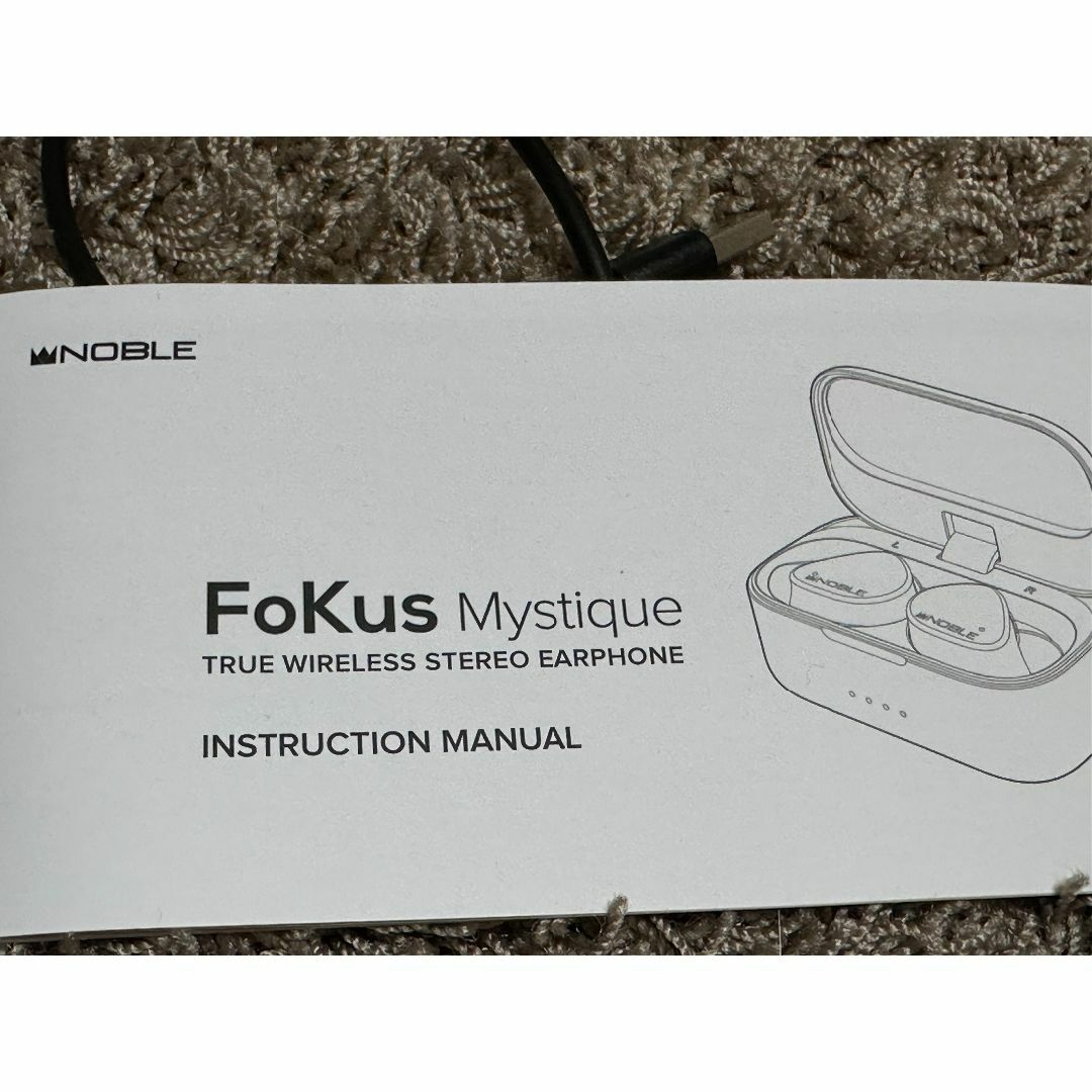 ★超美品！NOBLE,Fokus Mystique,イヤホン,55000円, 5