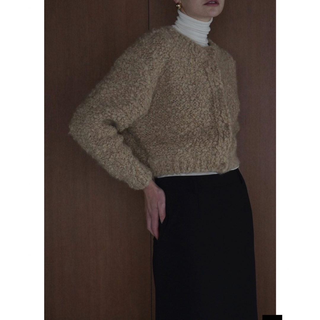 クラネ TEDDY BEAR HAND KNIT TOPS CLANE - ニット/セーター