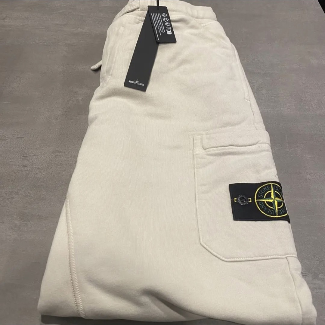 STONE ISLAND ジャージ ロゴパッチ カーゴパンツ-uwasnet.org