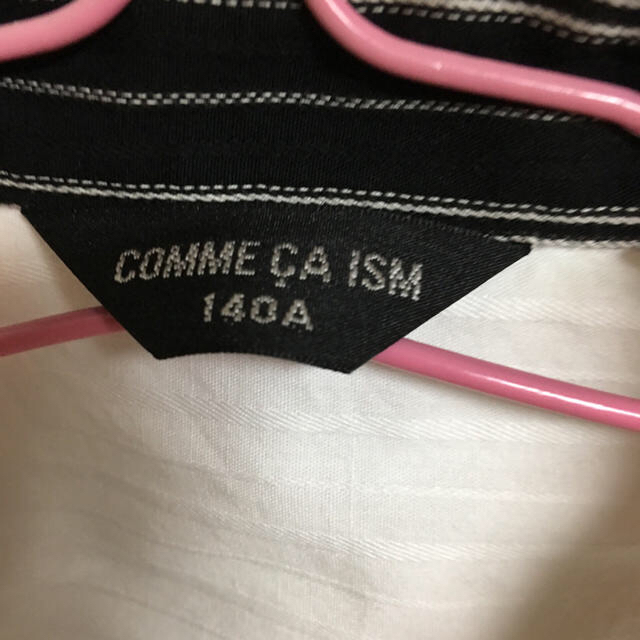 COMME CA ISM(コムサイズム)の140cm  kids ワイシャツ キッズ/ベビー/マタニティのキッズ服男の子用(90cm~)(その他)の商品写真