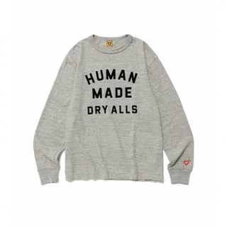 ヒューマンメイド(HUMAN MADE)のHuman Made ロングスリーブTシャツ 2XL グレー(Tシャツ/カットソー(七分/長袖))