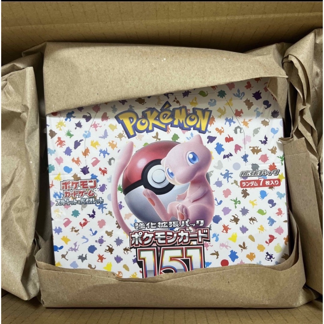 ポケモンカード151 1box シュリンク有-