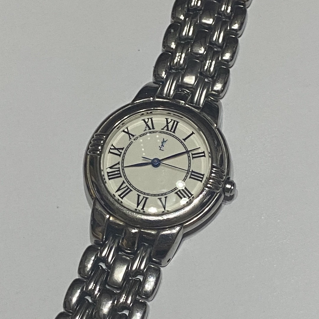 YVES SAINT LAURENT 腕時計 シルバーファッション小物