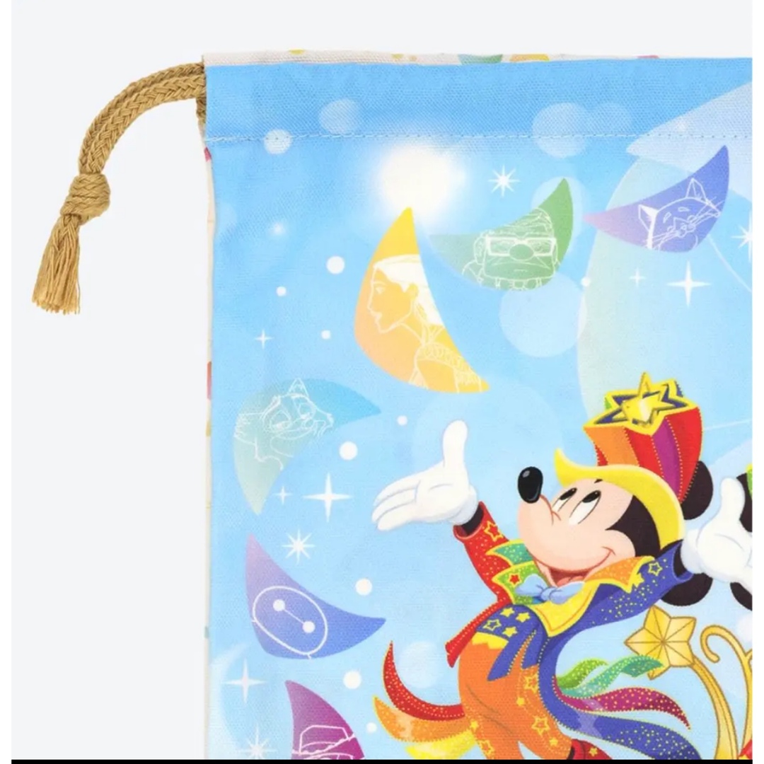 Disney(ディズニー)のディズニー　40周年　限定　きんちゃく　ハーモニー イン カラー　グッズ エンタメ/ホビーのおもちゃ/ぬいぐるみ(キャラクターグッズ)の商品写真