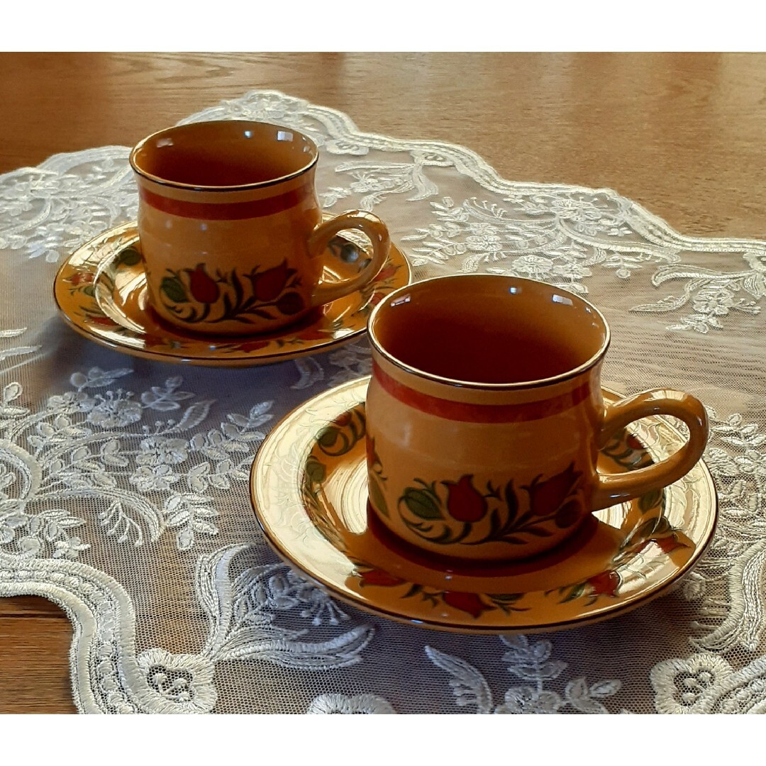 stone ware ストーンウェア コーヒーカップ&ソーサー5客セット stone ware ストーンウェア コーヒーカップ&ソーサー5客セット
