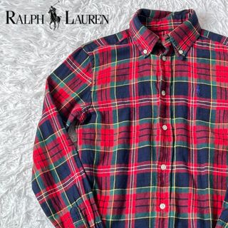 ラルフローレン(Ralph Lauren)のラルフローレン　チェック　シャツ　レッド　ポニー　レッド(シャツ/ブラウス(長袖/七分))