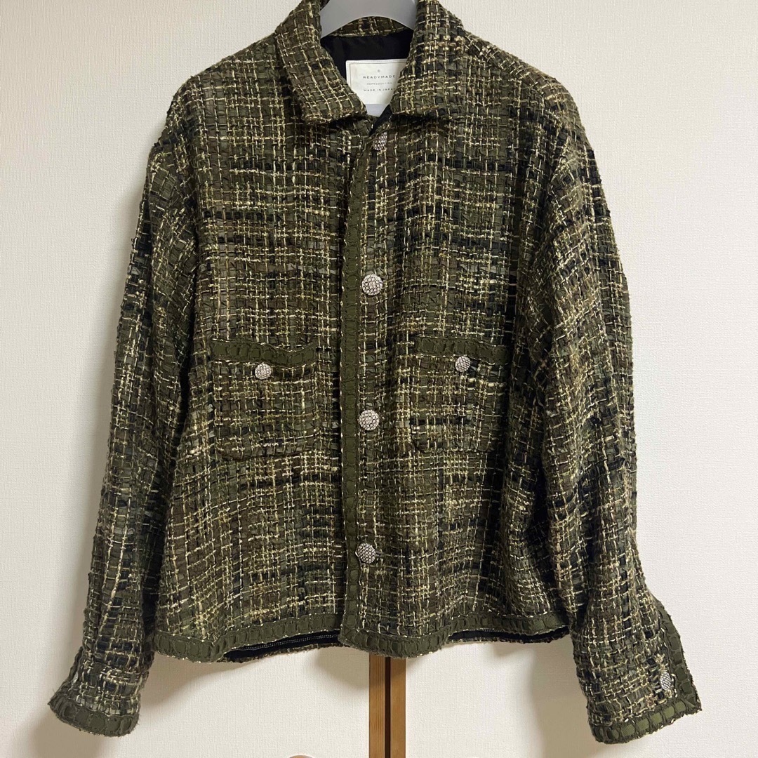 READYMADE レディメイド ツイードジャケットJACKET