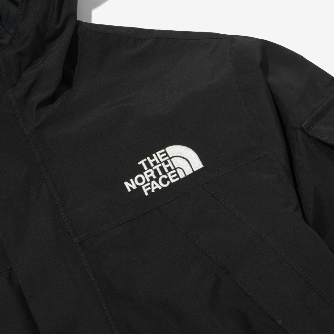 THE NORTH FACE(ザノースフェイス)のTHE NORTH　FACE　KIDS 　パーカー　ブラック　140㎝ キッズ/ベビー/マタニティのキッズ服男の子用(90cm~)(ジャケット/上着)の商品写真