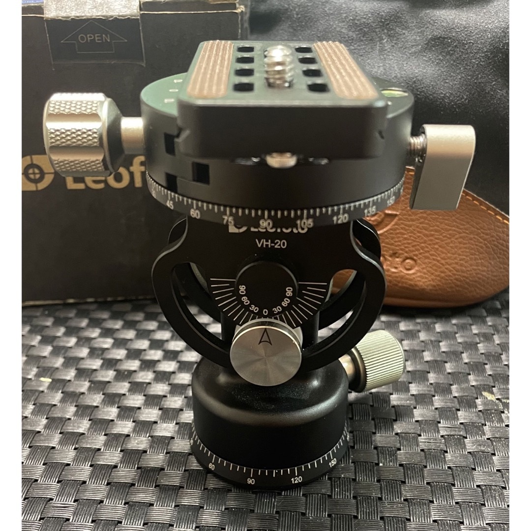 Leofoto 2way雲台 VH-20+QP-70 一脚用プレートアルカスイス | フリマアプリ ラクマ