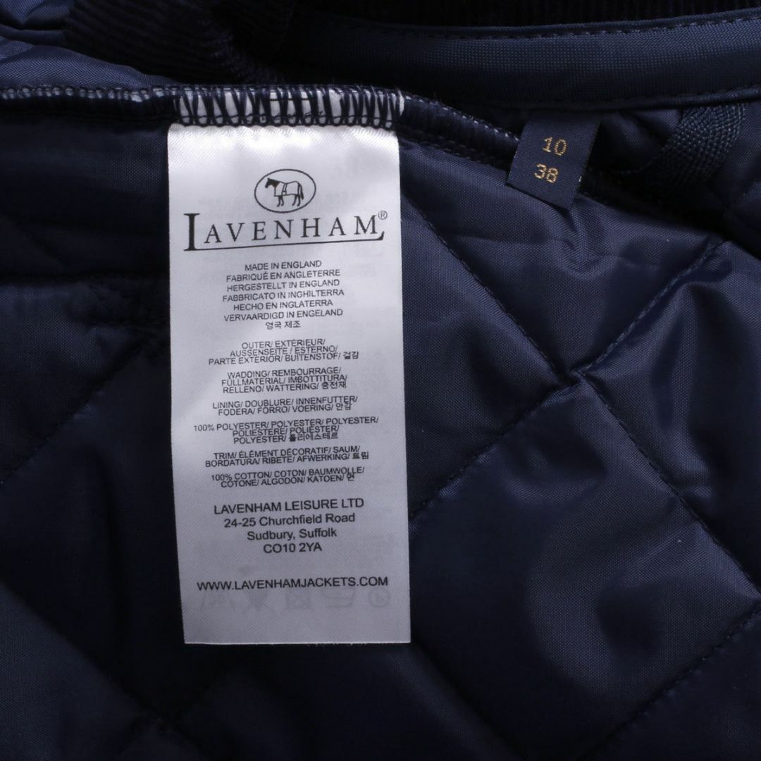 LAVENHAM(ラベンハム)の【別注・限定50着】LAVENHAM 50周年 別注 キルティングジャケット レディースのジャケット/アウター(ナイロンジャケット)の商品写真