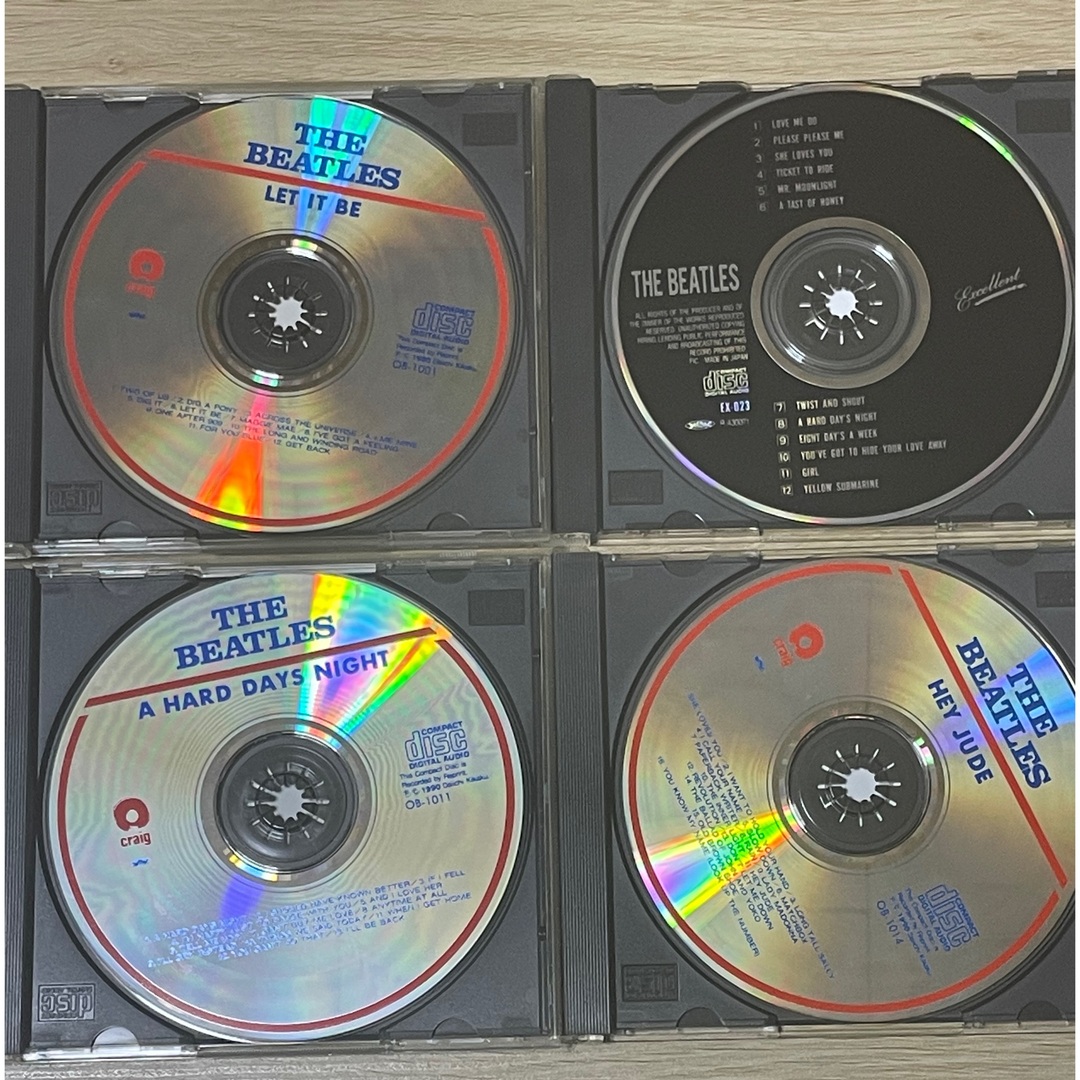 THE BEATLES（ビートルズ）CD 4枚セットの通販 by ryo0602's shop｜ラクマ