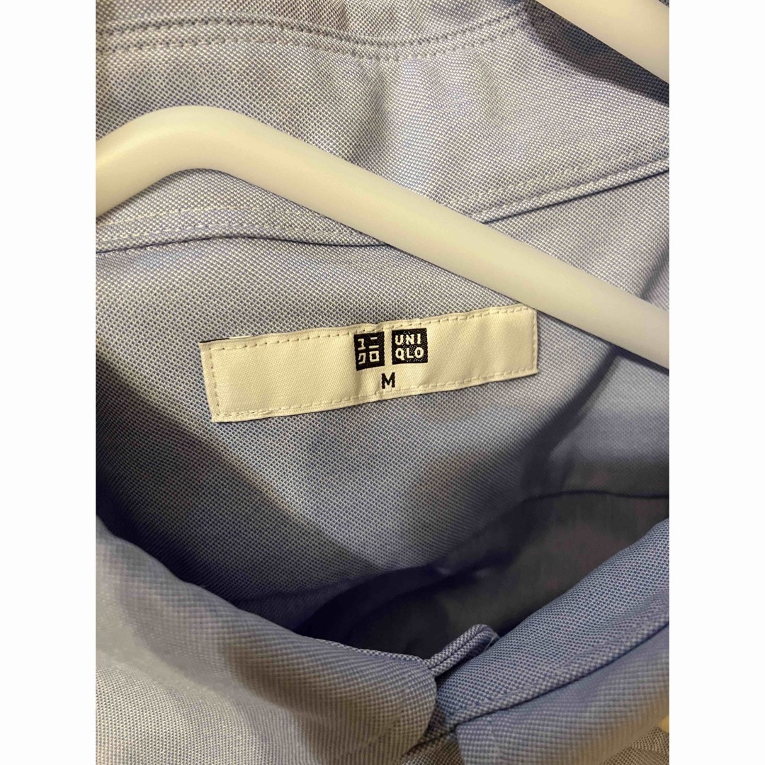 UNIQLO(ユニクロ)のユニクロドライノンアイロンジャージーシャツ（ボタンダウン　M） メンズのトップス(シャツ)の商品写真