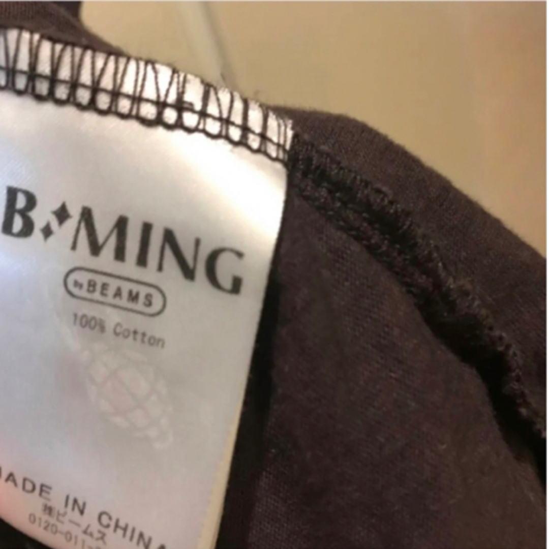 B:MING LIFE STORE by BEAMS(ビーミング ライフストア バイ ビームス)のB:MING by BEAMS  c1:フリルポンチョT ブラウン　トップス レディースのトップス(Tシャツ(半袖/袖なし))の商品写真