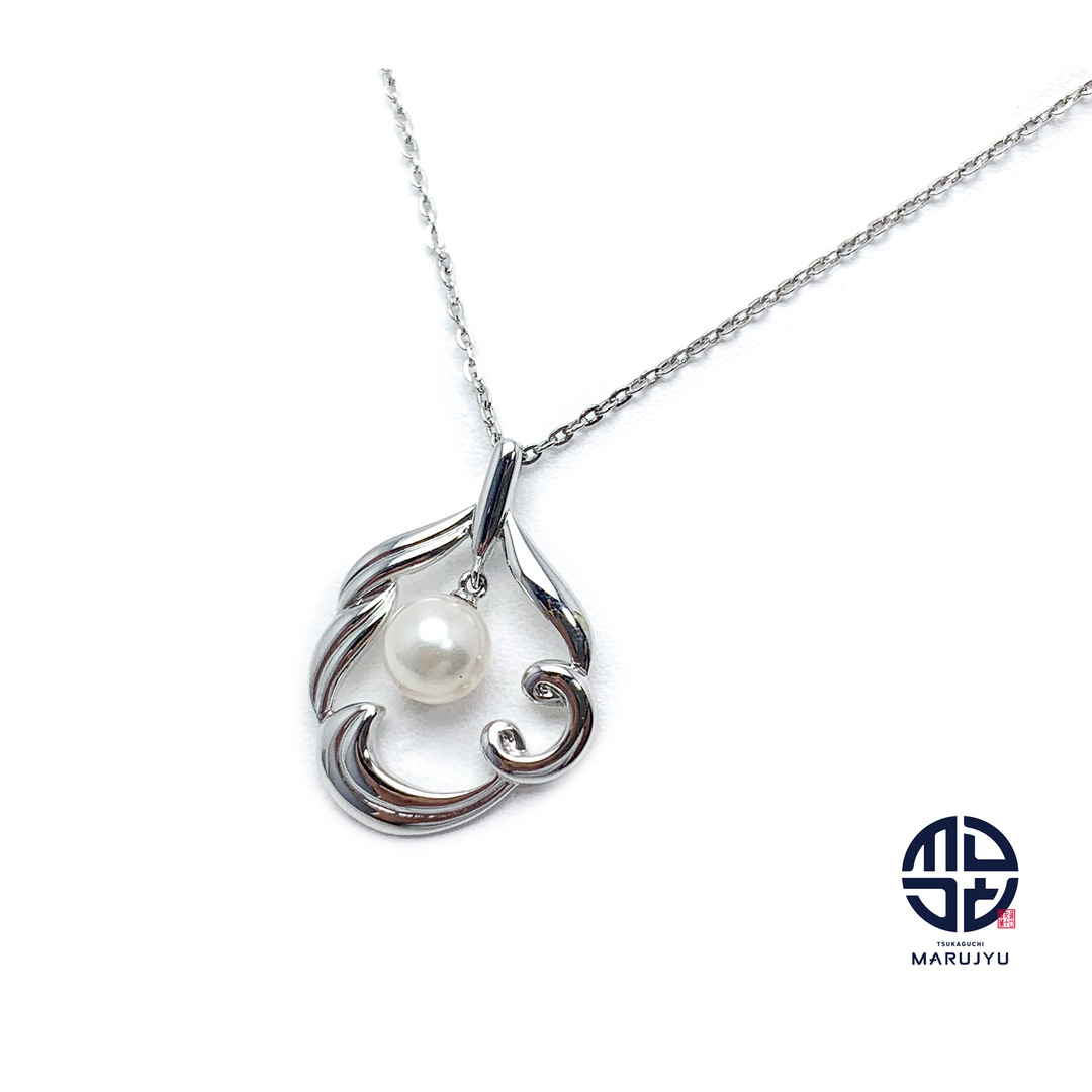 MIKIMOTO - MIKIMOTO ミキモト SV シルバー アコヤパール 真珠 MIKIMOTO - MIKIMOTO ミキモト SV シルバー アコヤパール 真珠