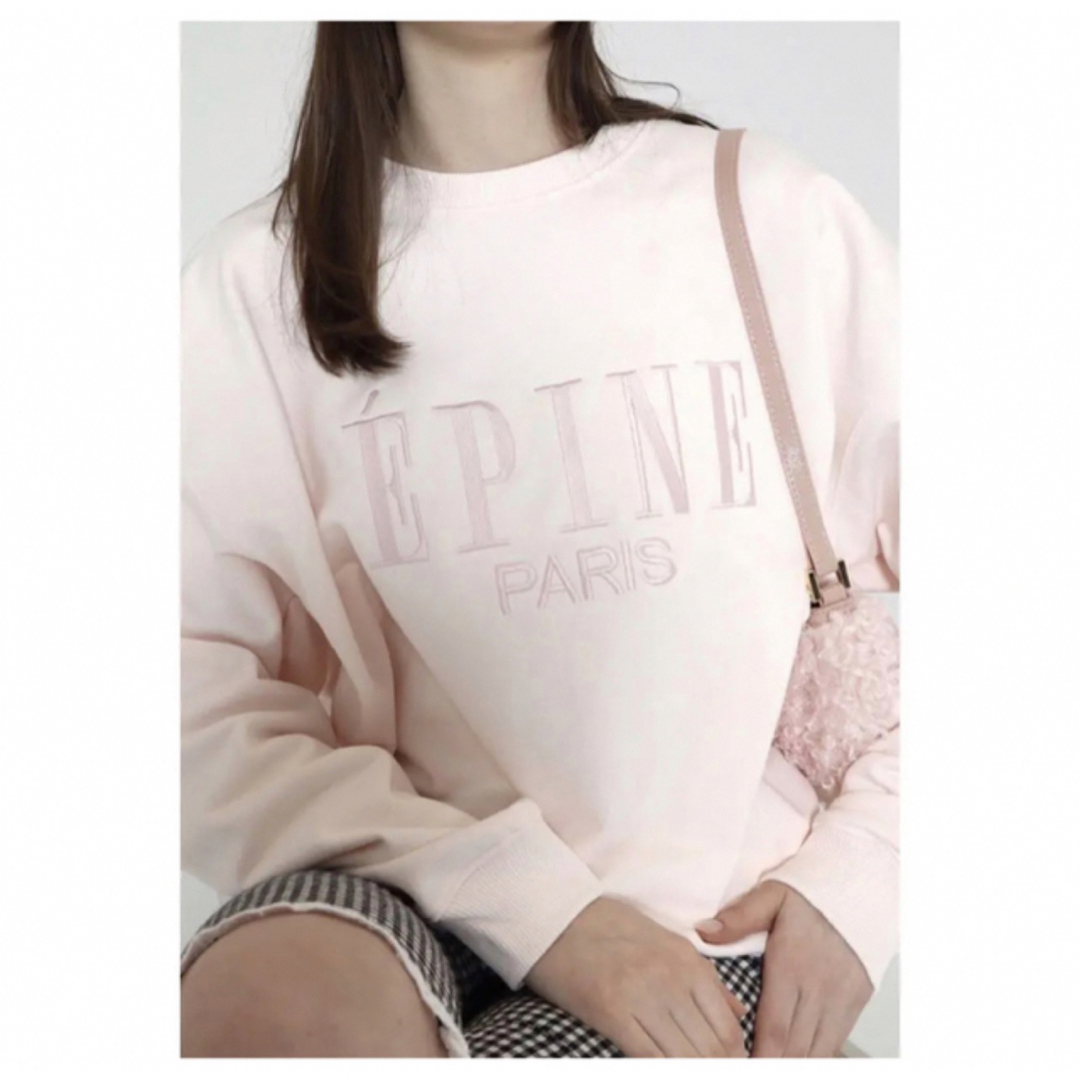 epine  embroidery sweat  エピヌ　トレーナー