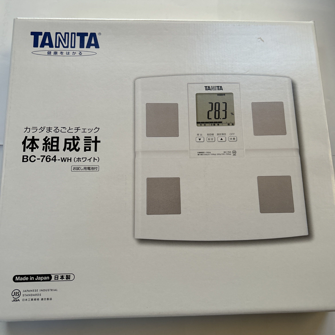 タニタ　体組成計BC-764-WH(ホワイト) | フリマアプリ ラクマ
